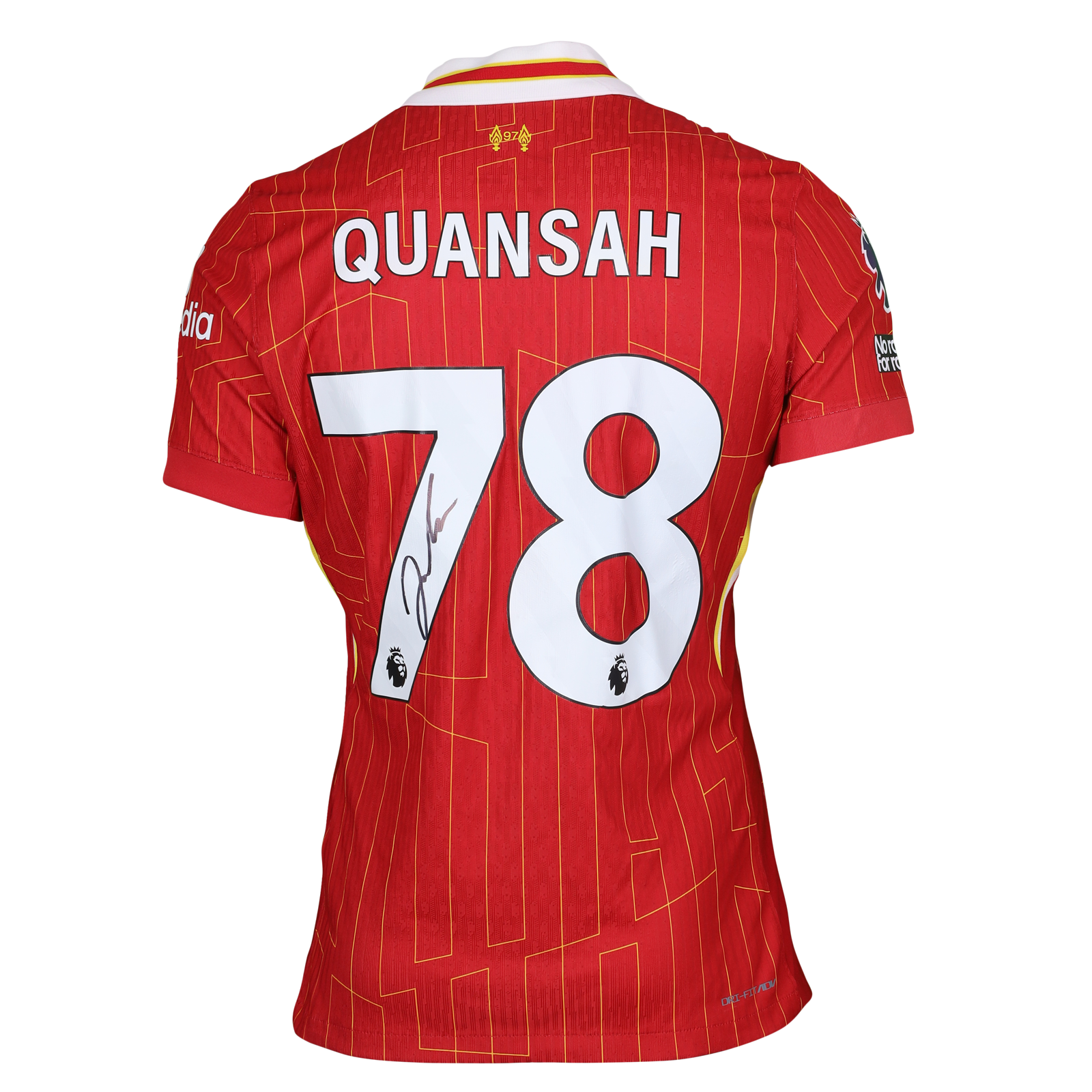 Jarell Quansah Liverpool shirt