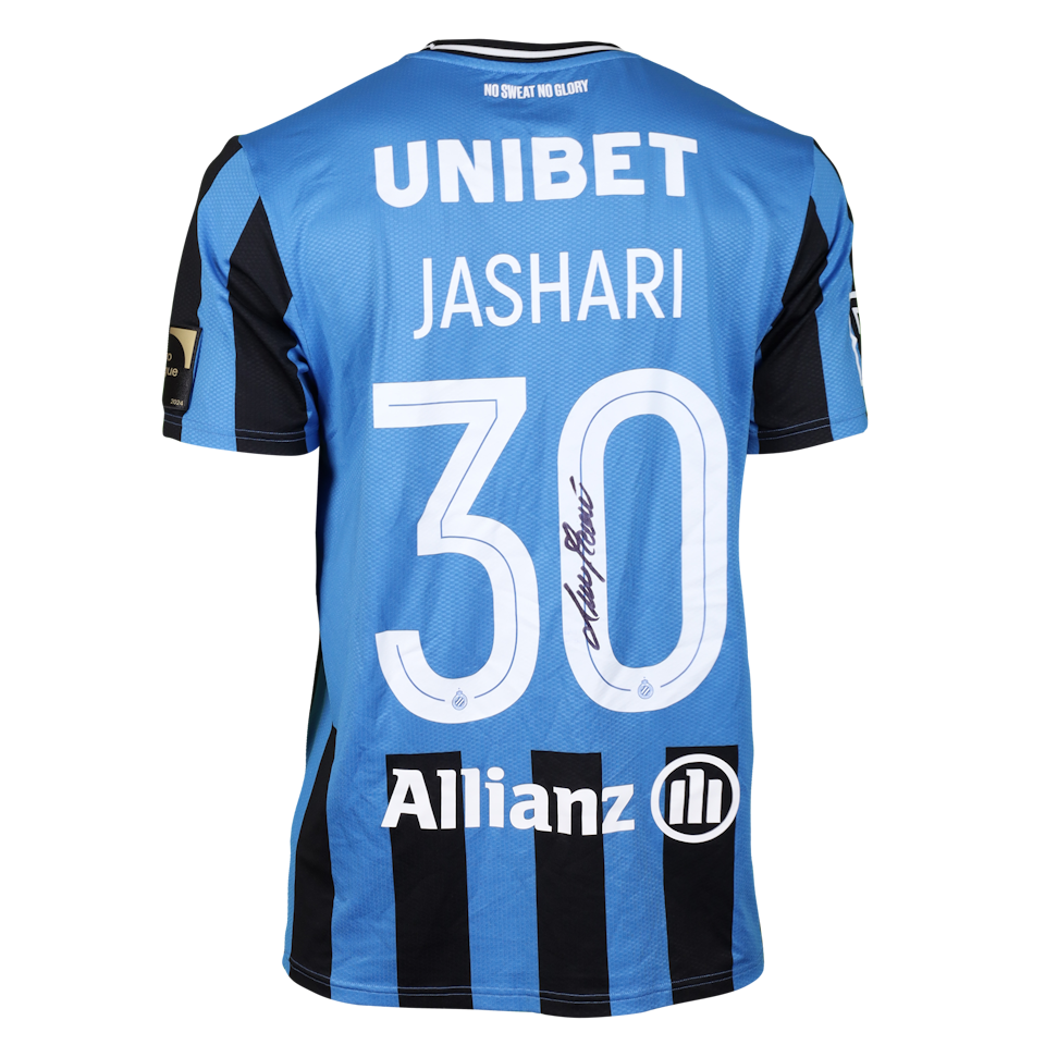 Ardon Jashari Club Brugge shirt