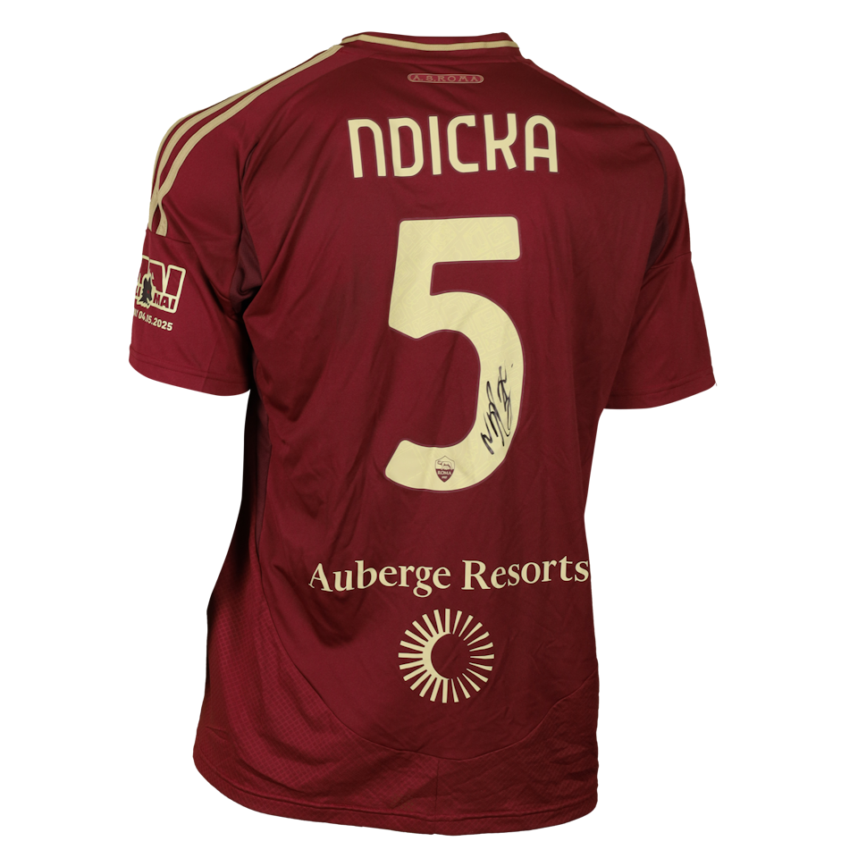 Obite Evan N'Dicka AS Roma shirt