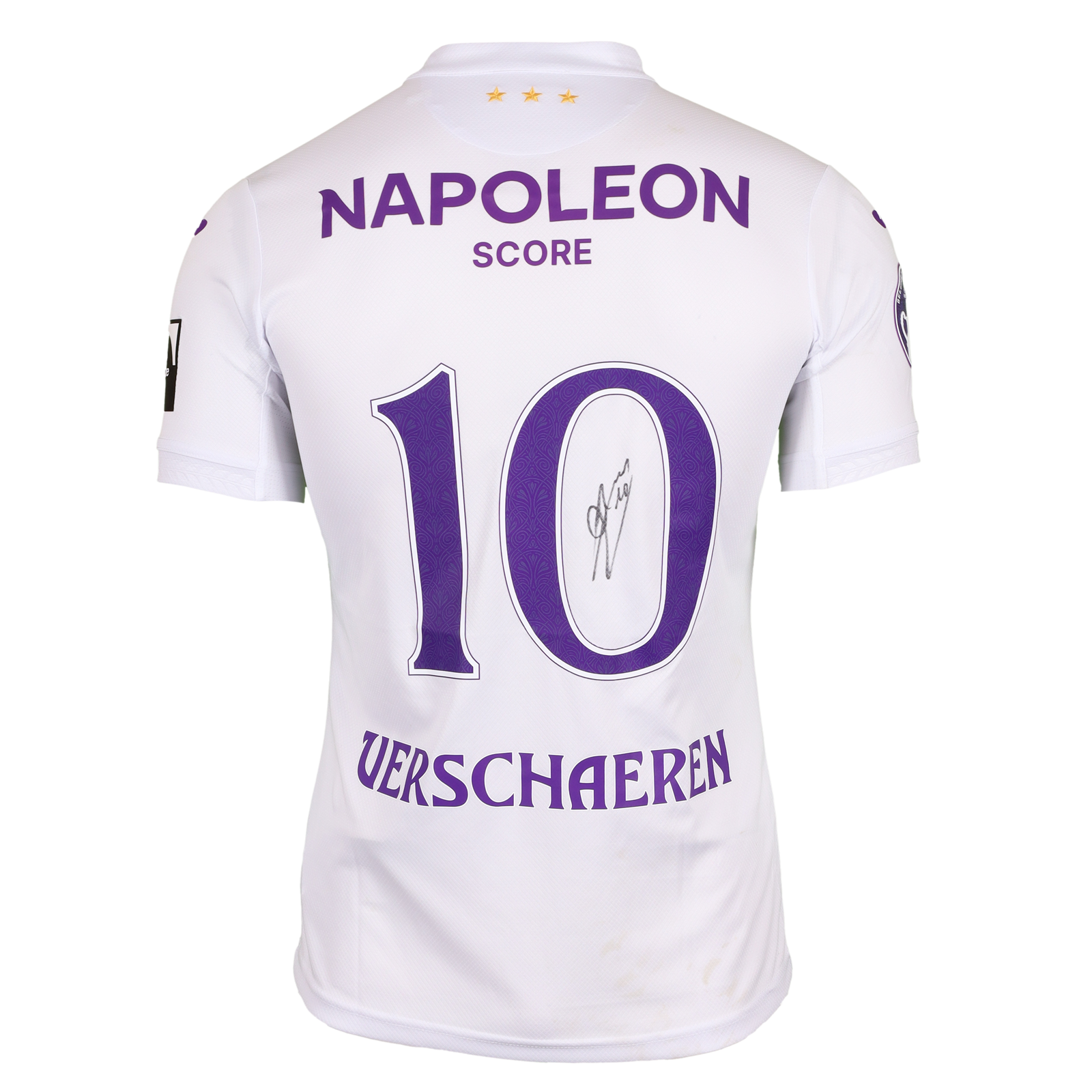 Yari Verschaeren RSC Anderlecht shirt