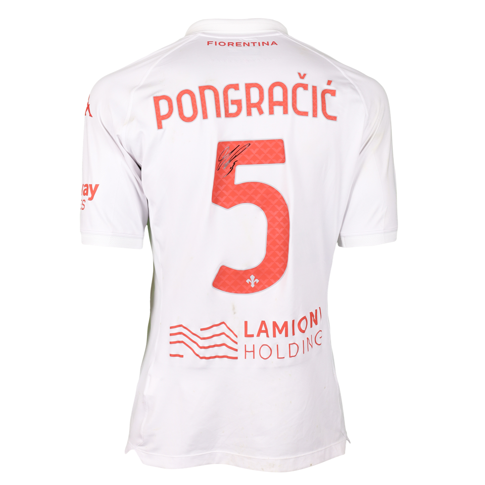 Fiorentina 팀의 Marin Pongracic 셔츠