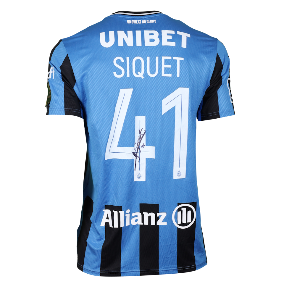 Hugo Siquet Club Brugge jersey