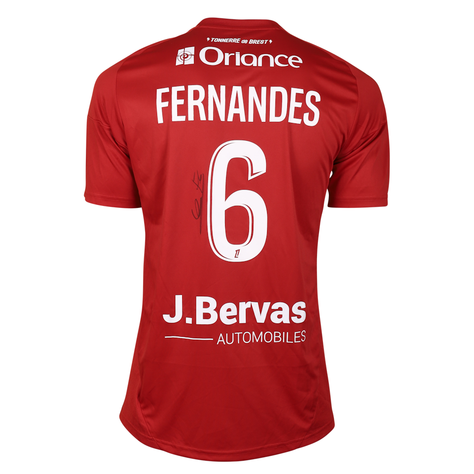 Edimilson Fernandes Stade Brestois 29 jersey
