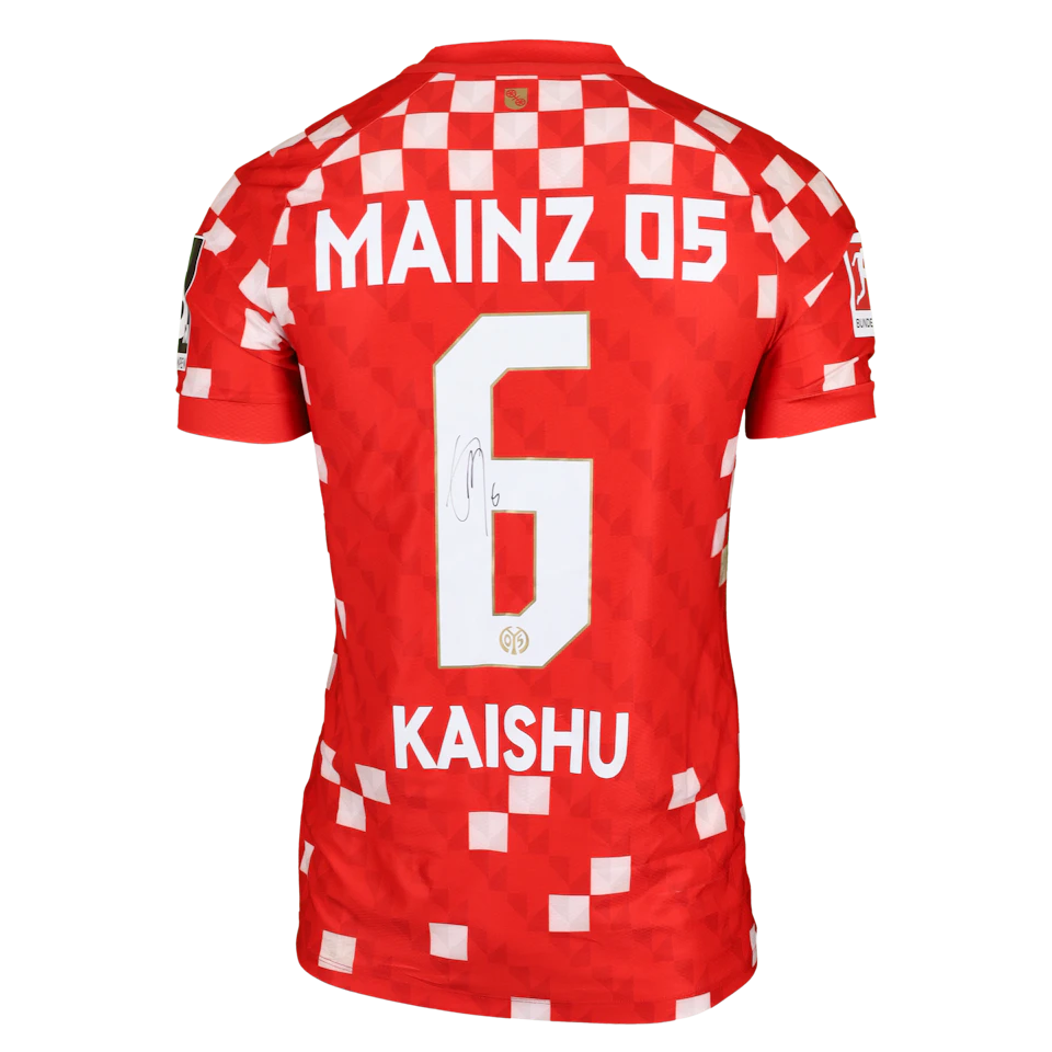 来自Mainz 05的Kaishu Sano 佐野海舟球衣