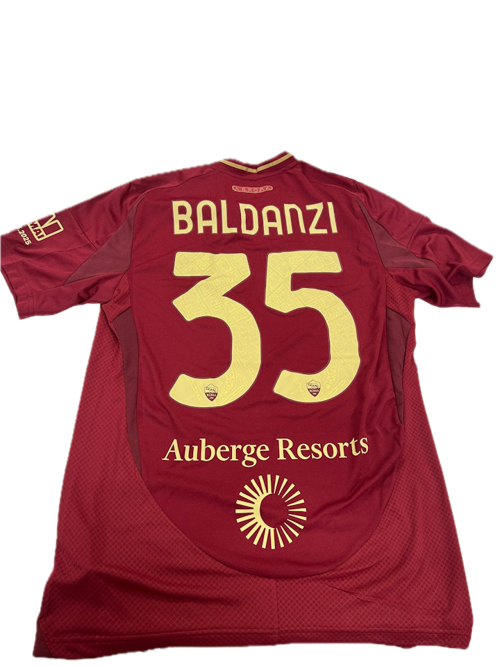 Tommaso Baldanzi AS Roma jersey