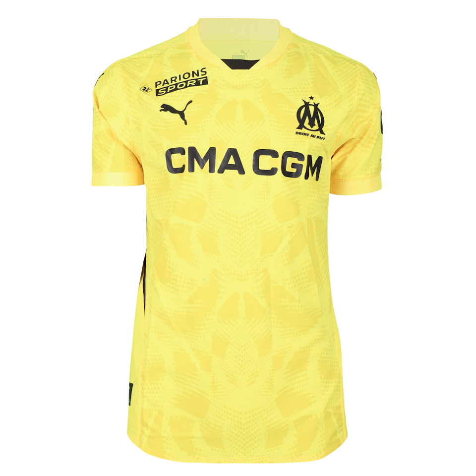 Jeffrey de Lange Olympique de Marseille shirt