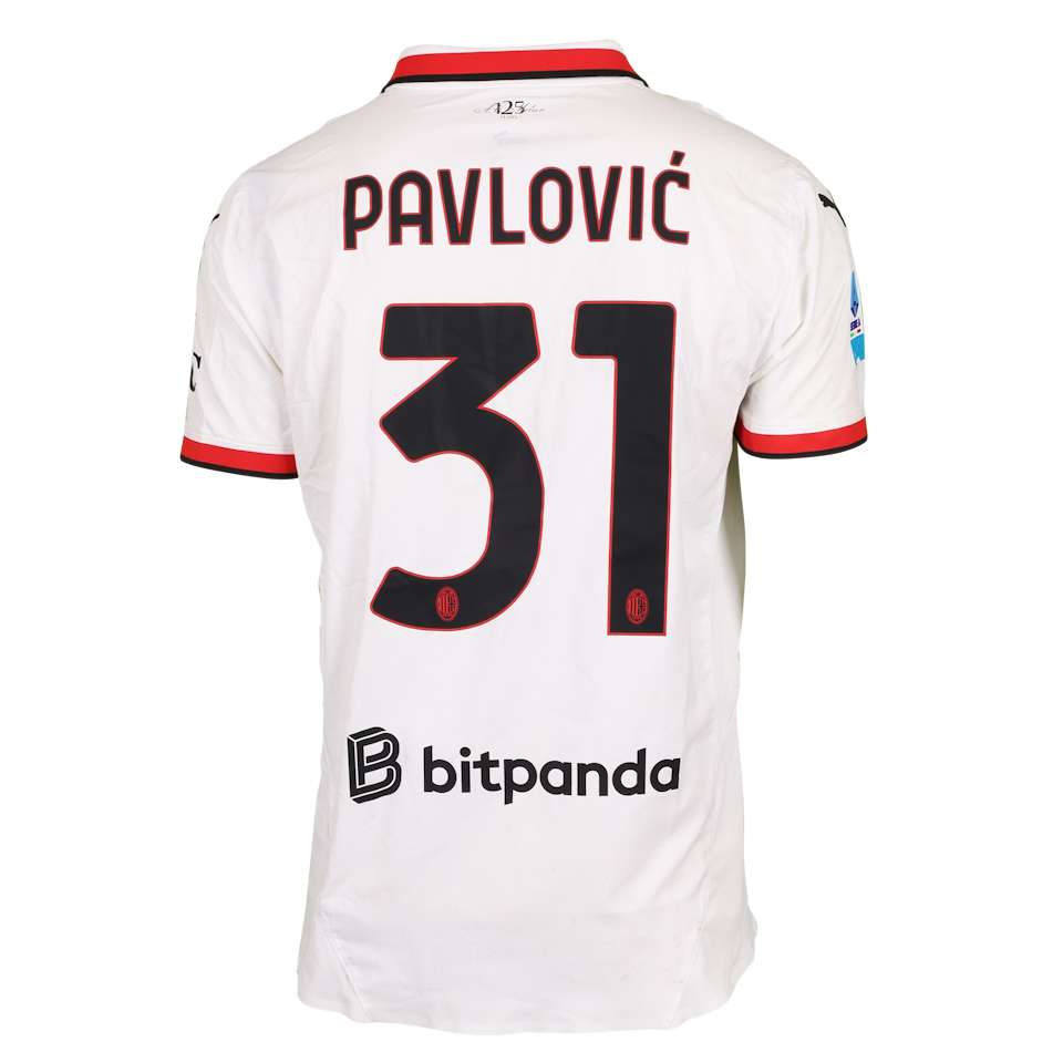Strahinja Pavlović AC Milan shirt