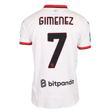 AC Milan-Trikot von Santiago Giménez