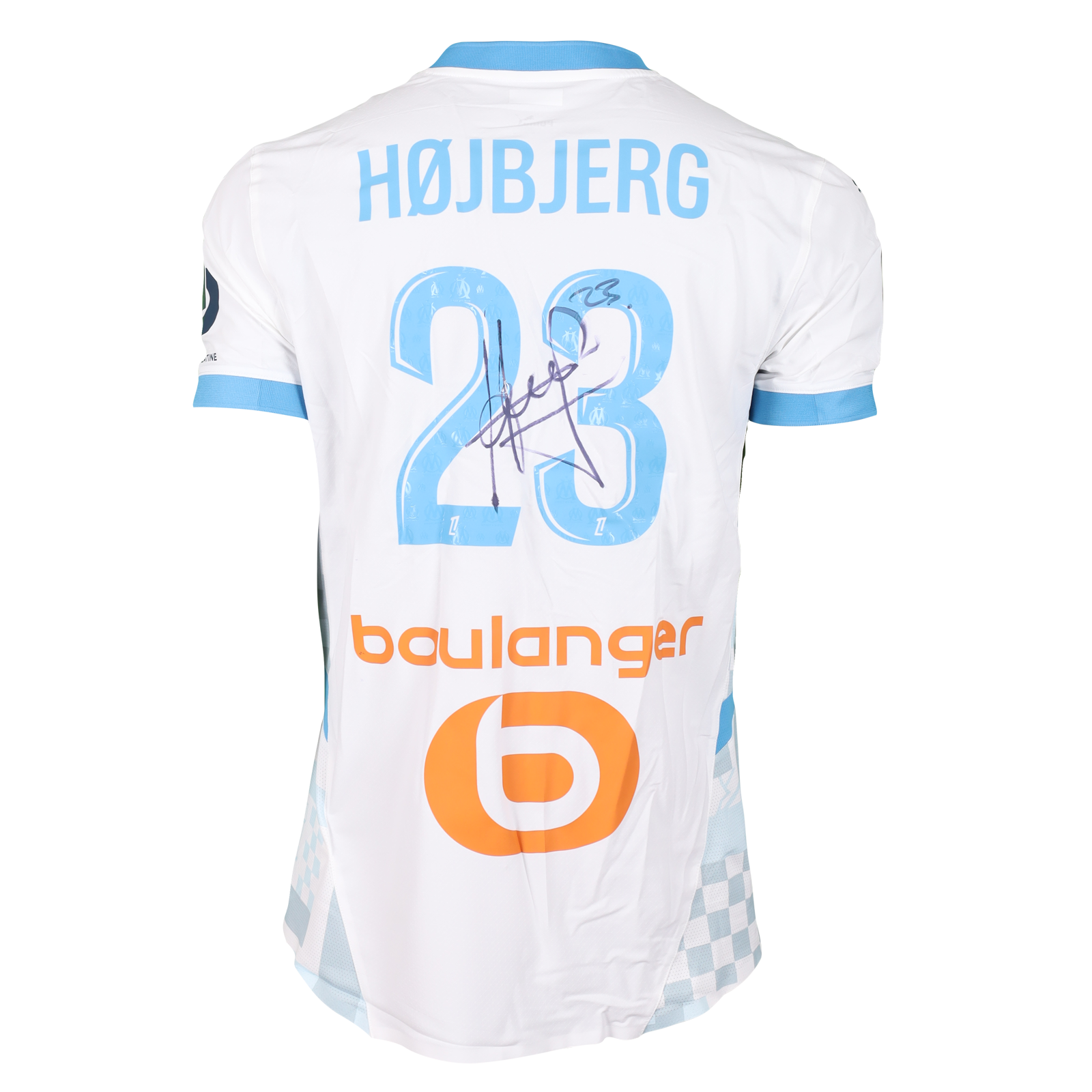 Pierre-Emile Højbjerg Olympique de Marseille shirt