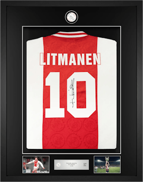 Litmanen Signed Shirt - Champions League Winner