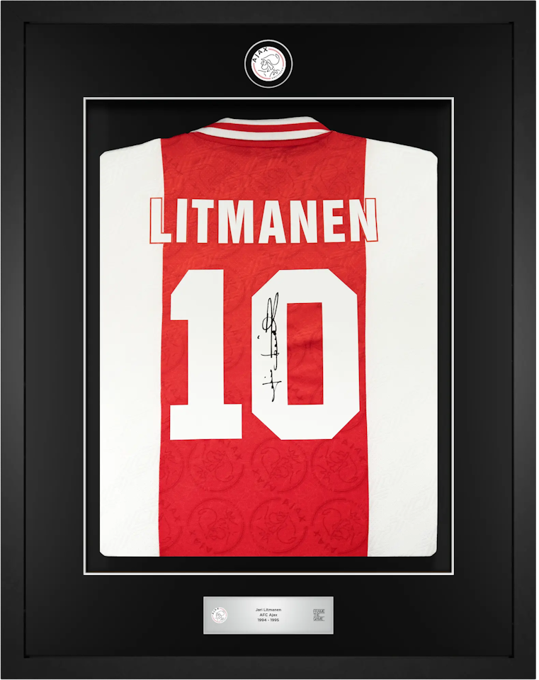 Litmanen Signed Shirt - Ajax 94/95