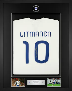 Litmanen Signed Shirt – Finland’s Finest 