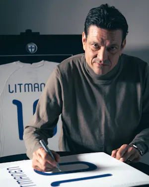 Litmanen Signed Shirt - Finland Back