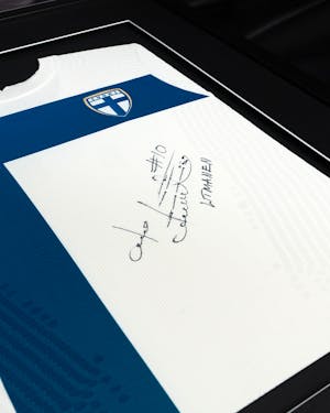 Litmanen Signed Shirt - Finland Front