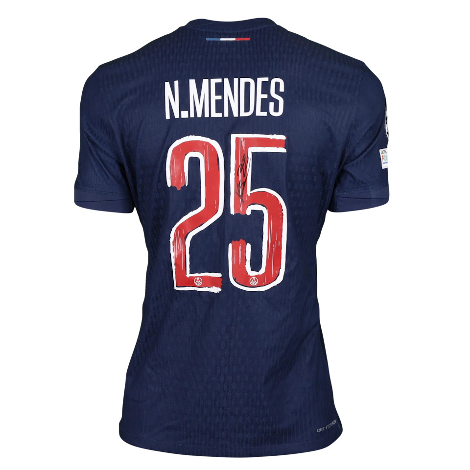 Camisola de Nuno Mendes, Paris Saint-Germain