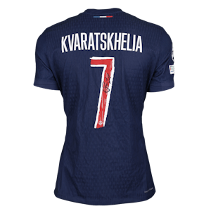 Khvicha Kvaratskhelia Paris Saint-Germain jersey
