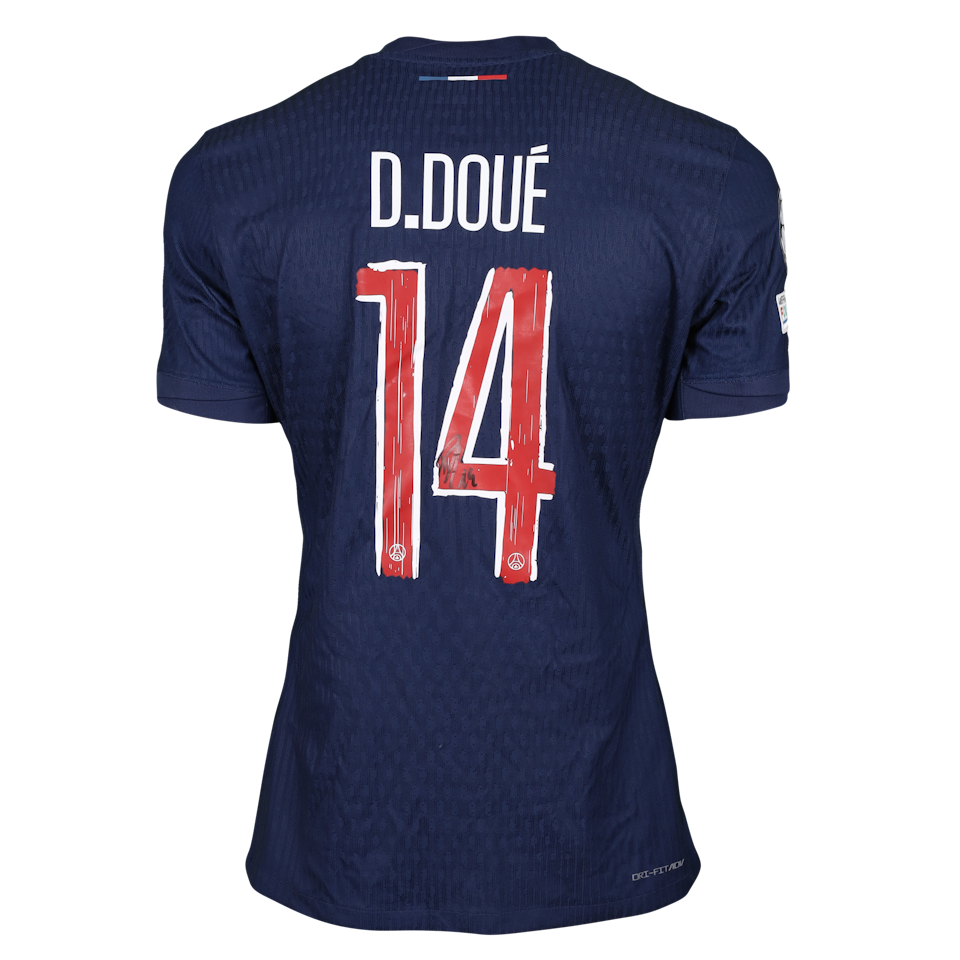 Désiré Doué Paris Saint-Germain shirt