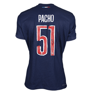 William Pacho Paris Saint-Germain jersey