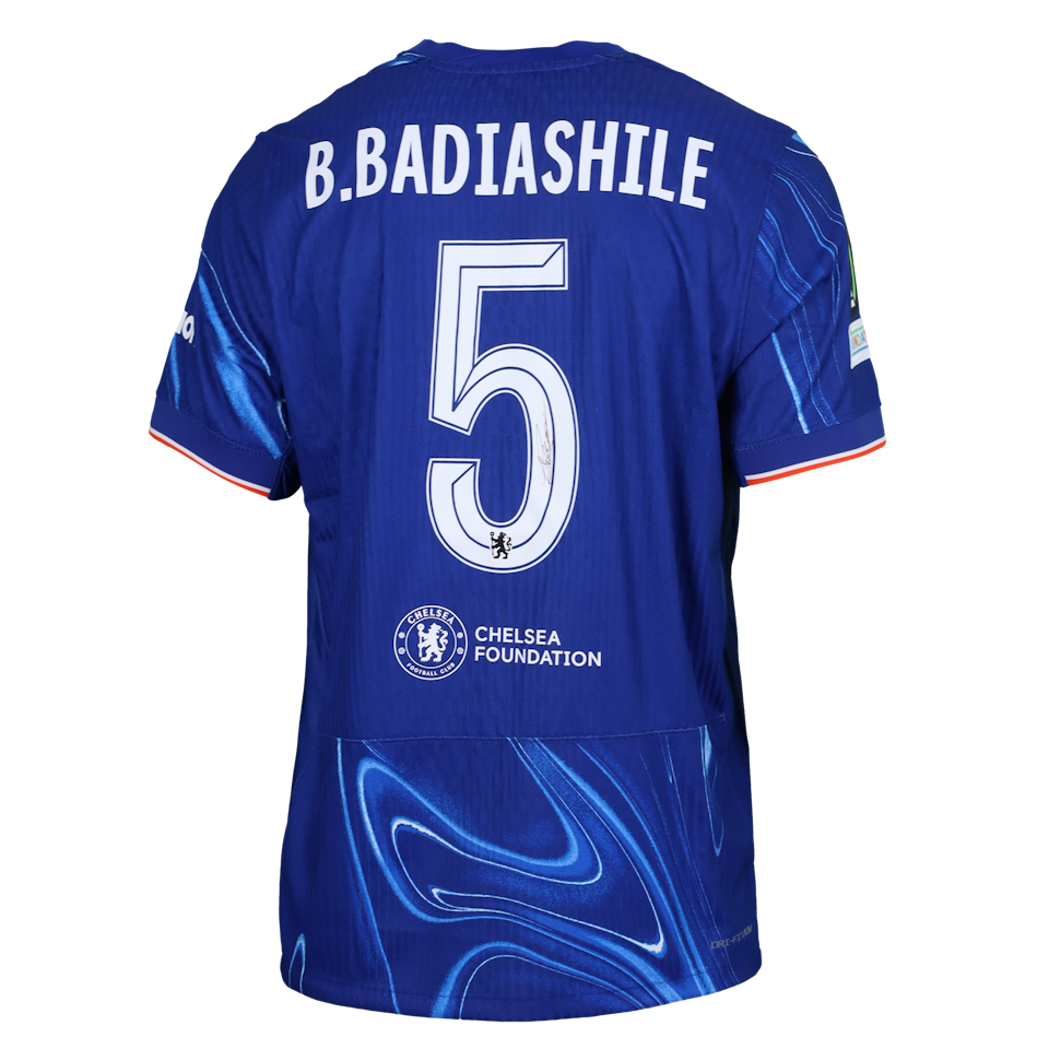 Benoît Badiashile Mukinayi Chelsea jersey