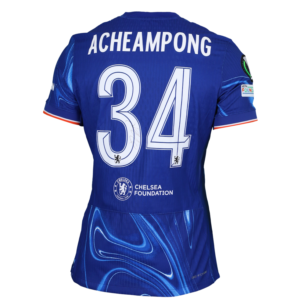 Joshua Kofi Acheampong | Chelsea - Djurgården | MatchWornShirt