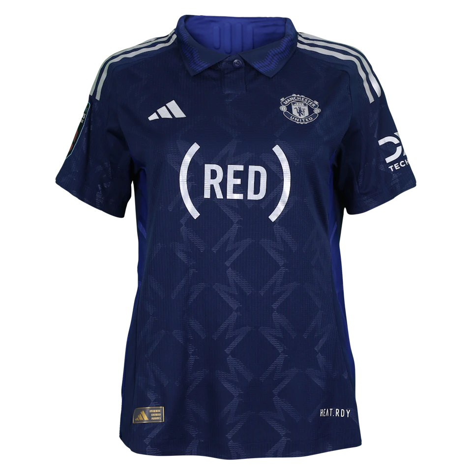 Dominique Bloodworth Manchester United WFC shirt