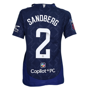 Anna Sandberg Manchester United WFC shirt