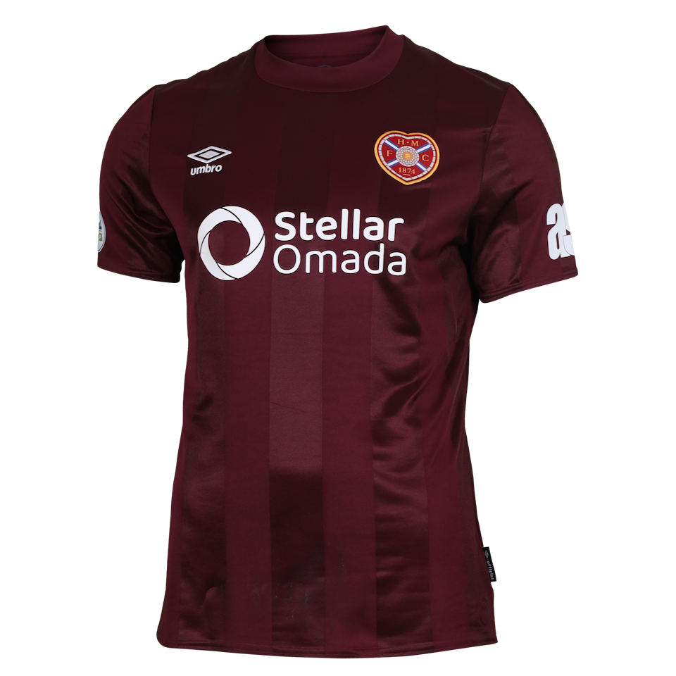 James Penrice Heart of Midlothian jersey
