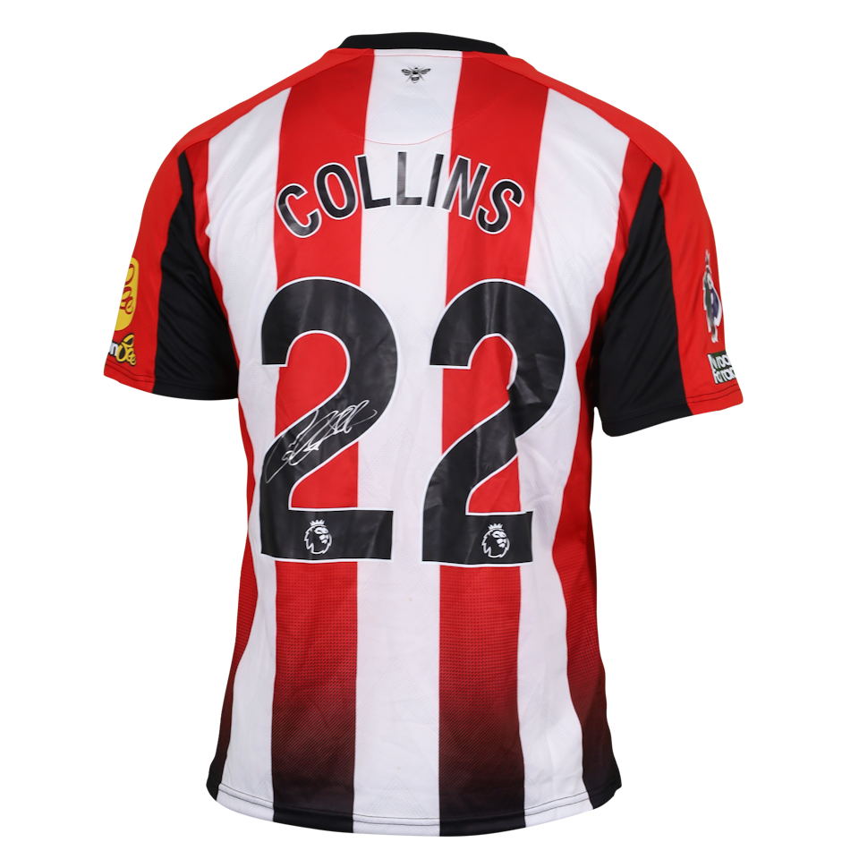Nathan Michael Collins Brentford shirt