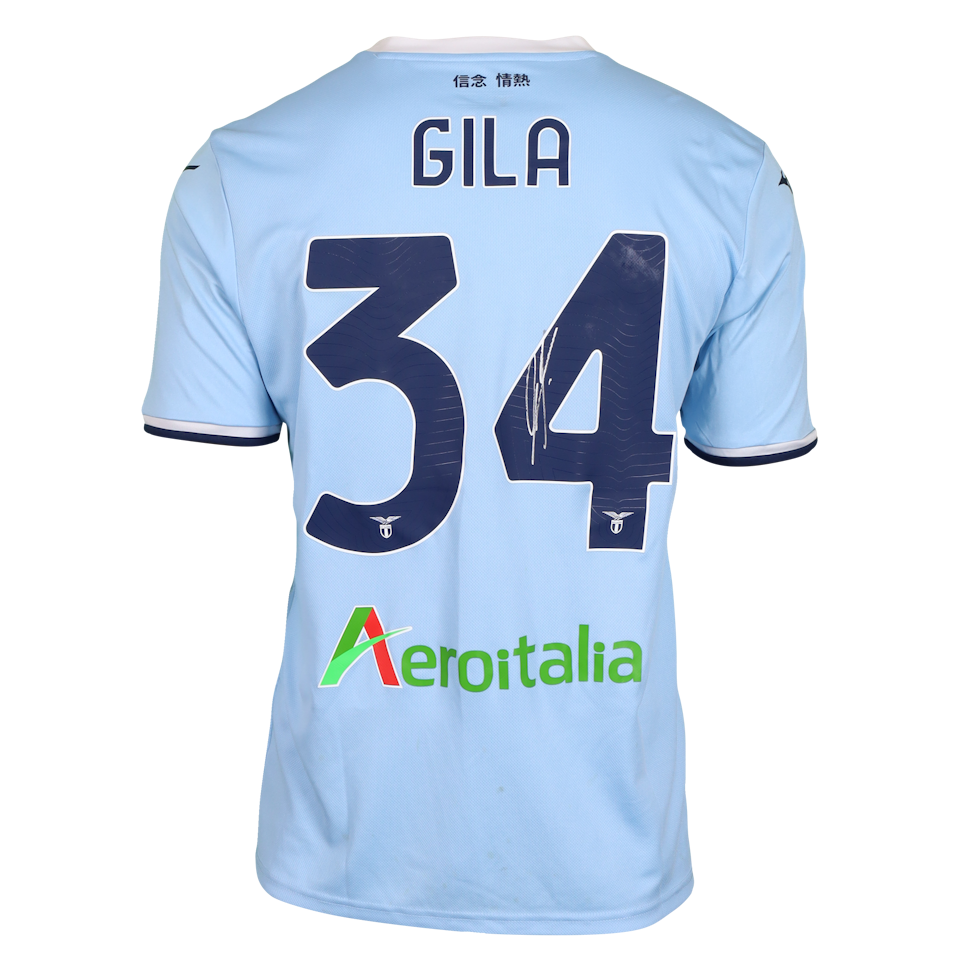 Mario Gila Fuentes Lazio shirt