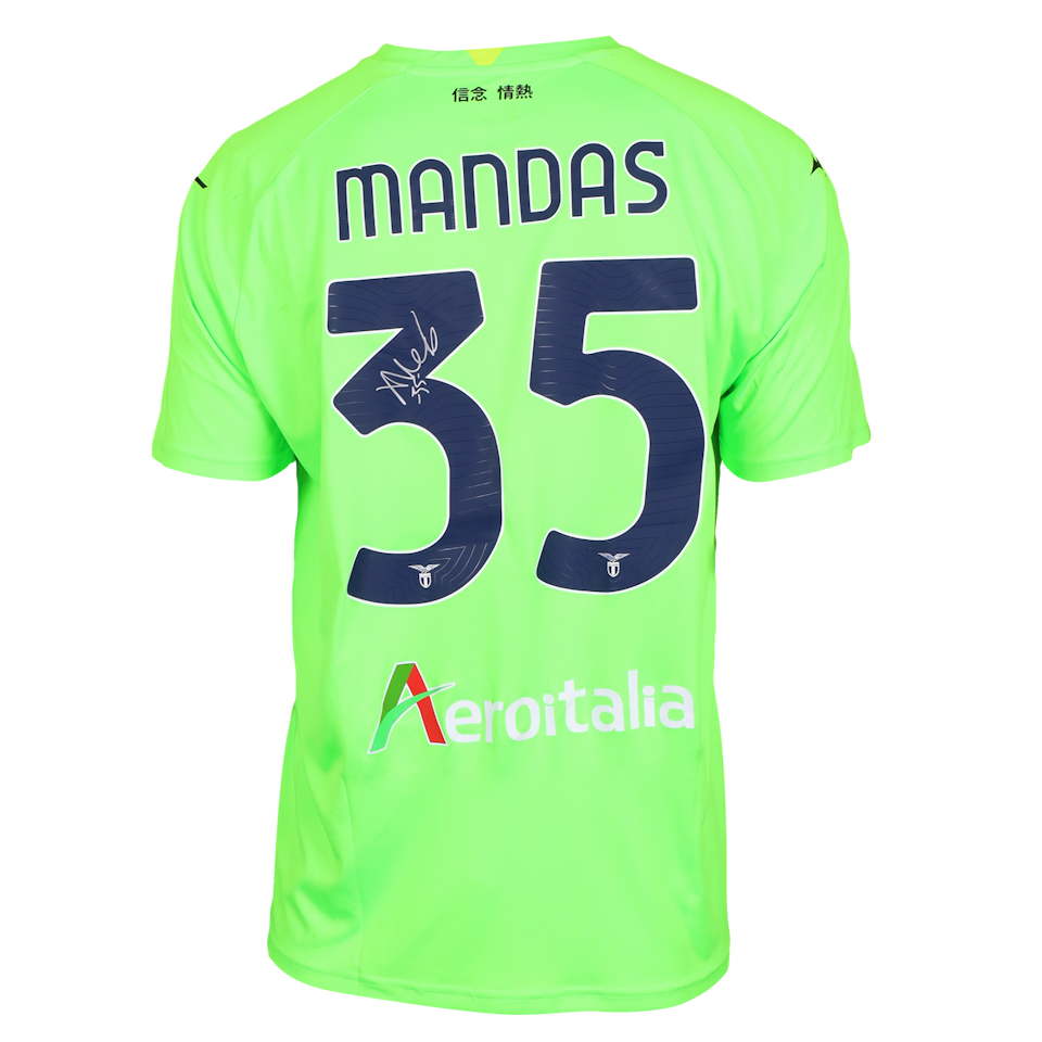 Christos Mandas Lazio shirt