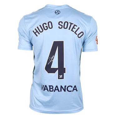 来自Celta的Hugo Sotelo球衣