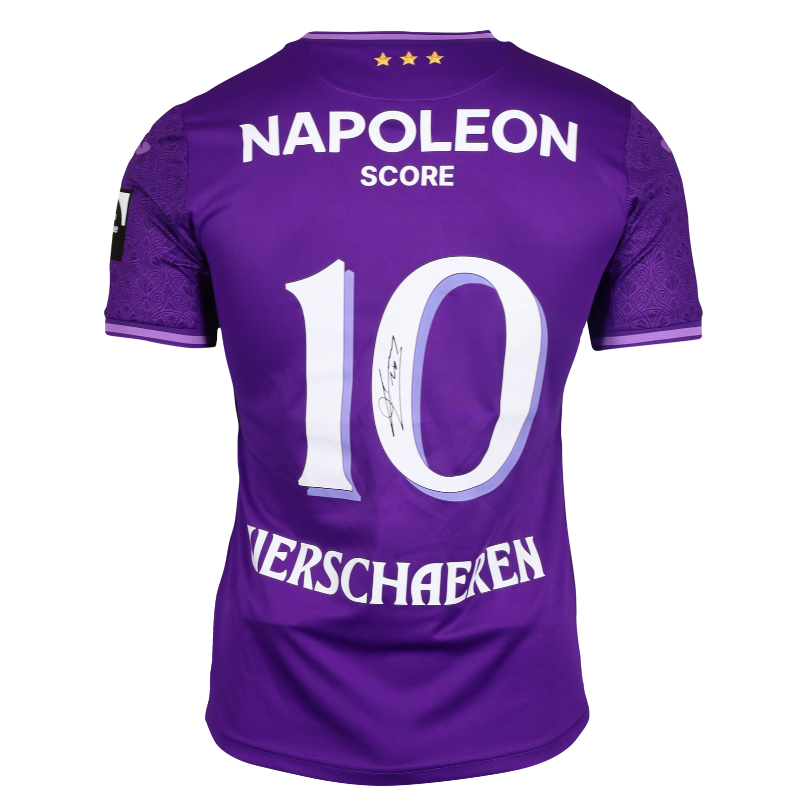 Yari Verschaeren RSC Anderlecht shirt