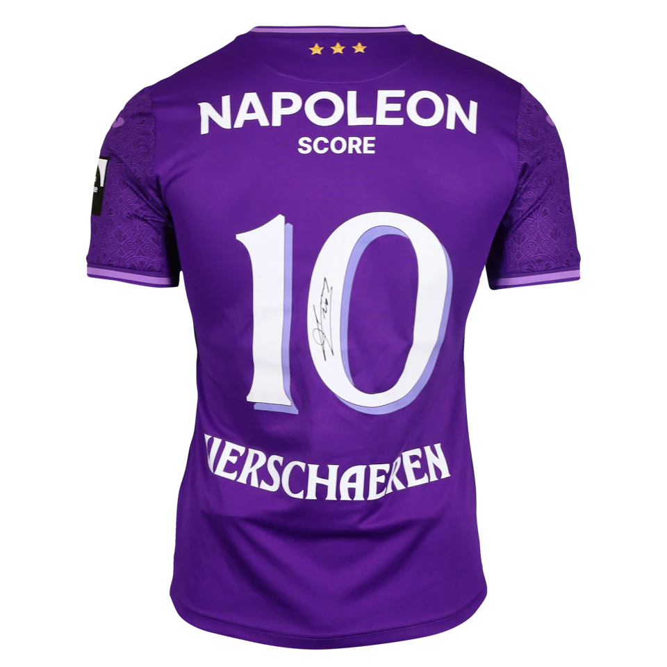 Yari Verschaeren RSC Anderlecht shirt