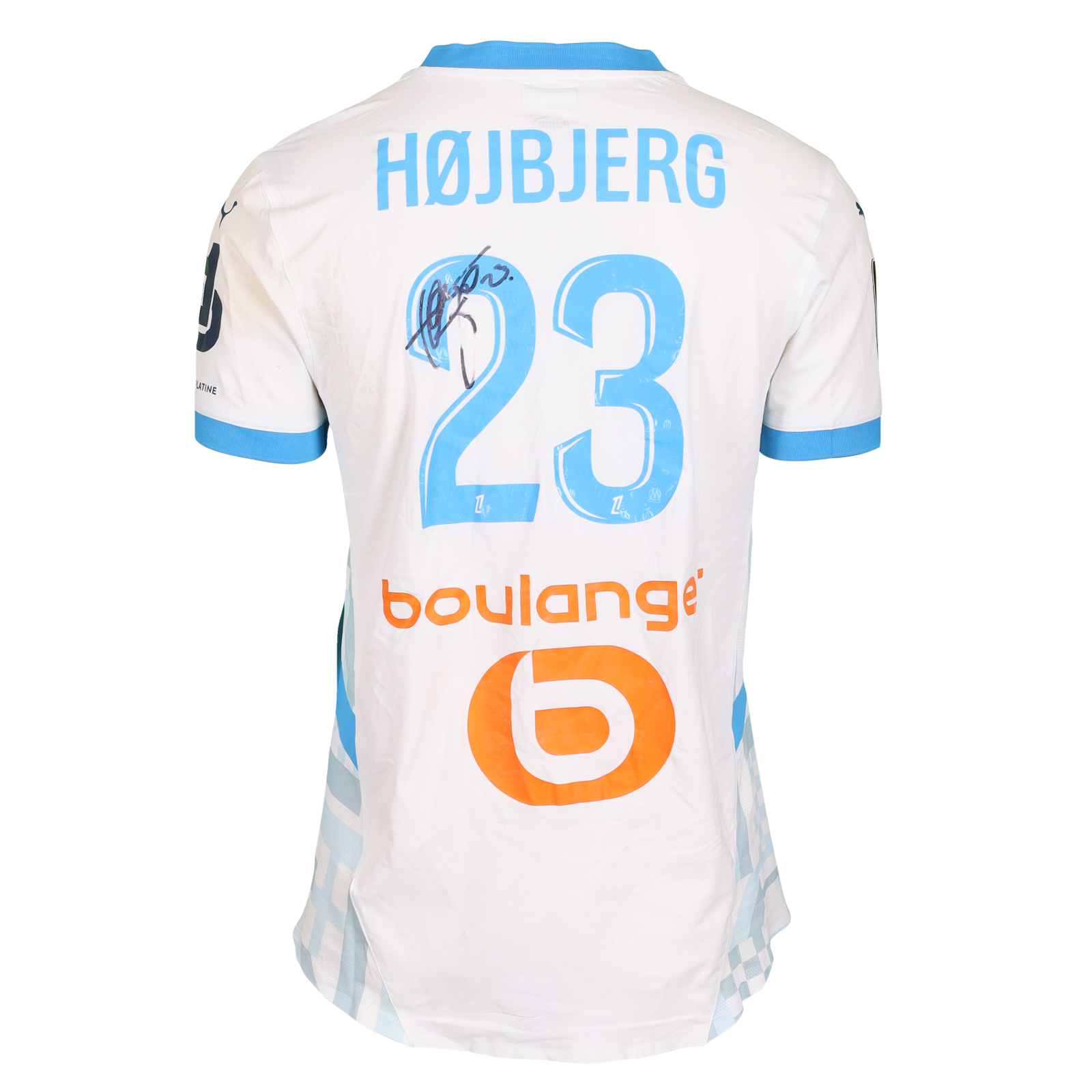 Pierre-Emile Højbjerg Olympique de Marseille shirt