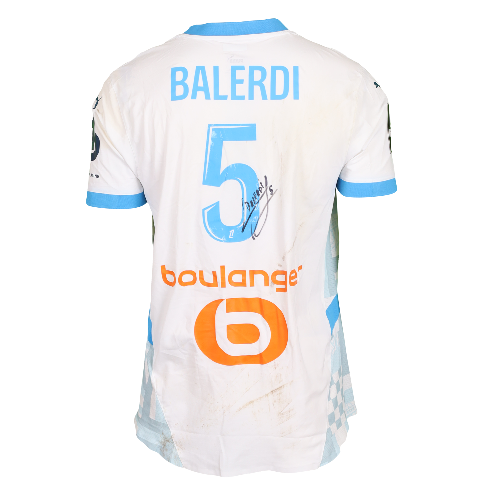 Leonardo Balerdi Olympique de Marseille shirt