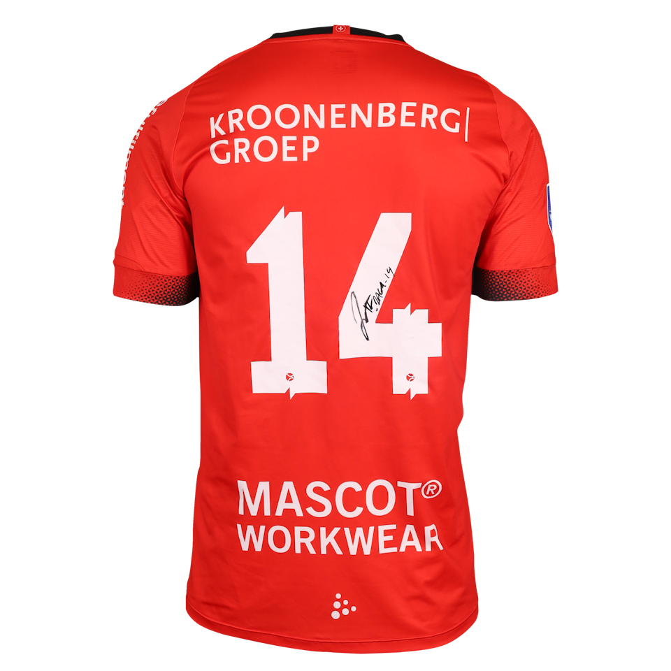 Vasilios Zagaritis Almere City shirt