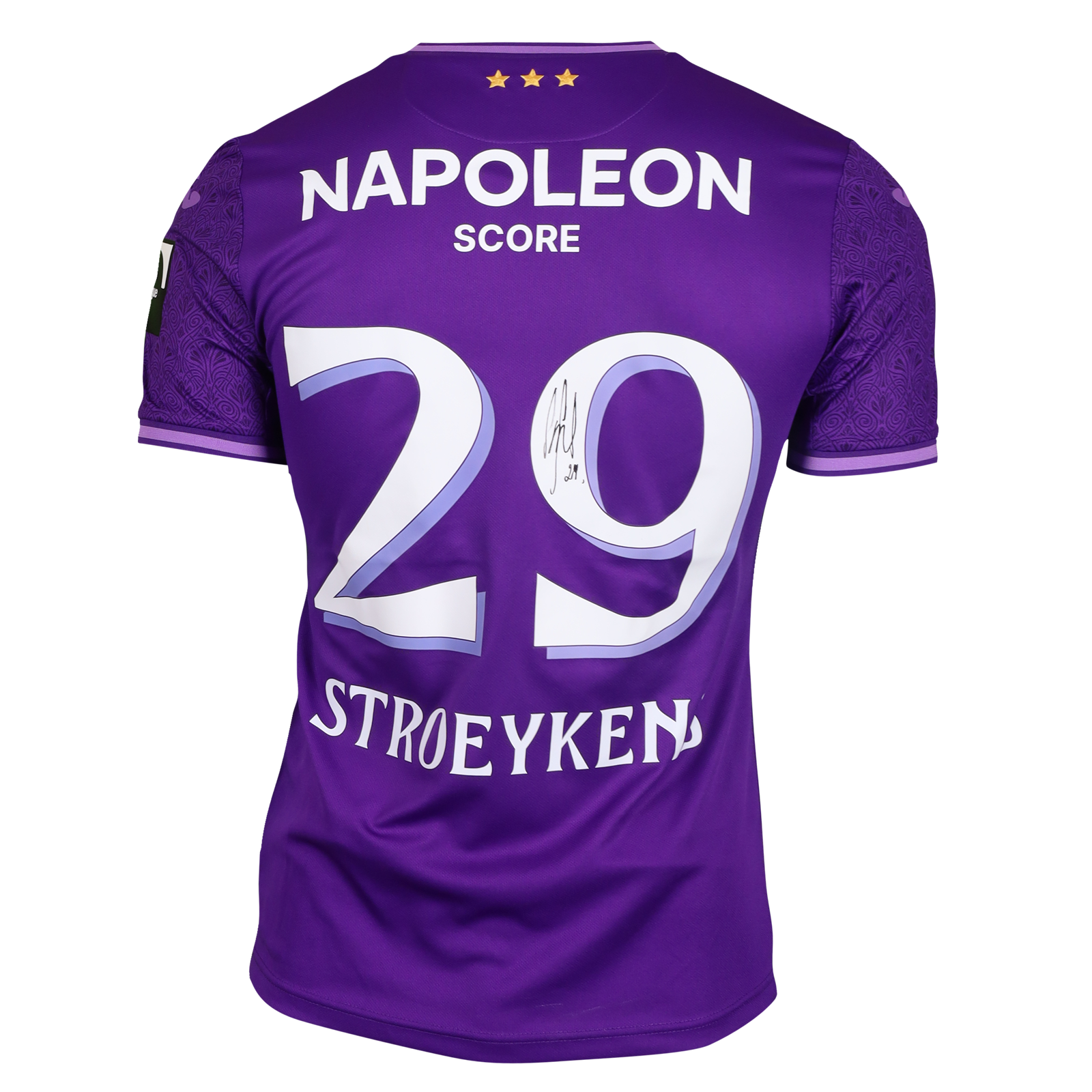 Mario Stroeykens RSC Anderlecht shirt