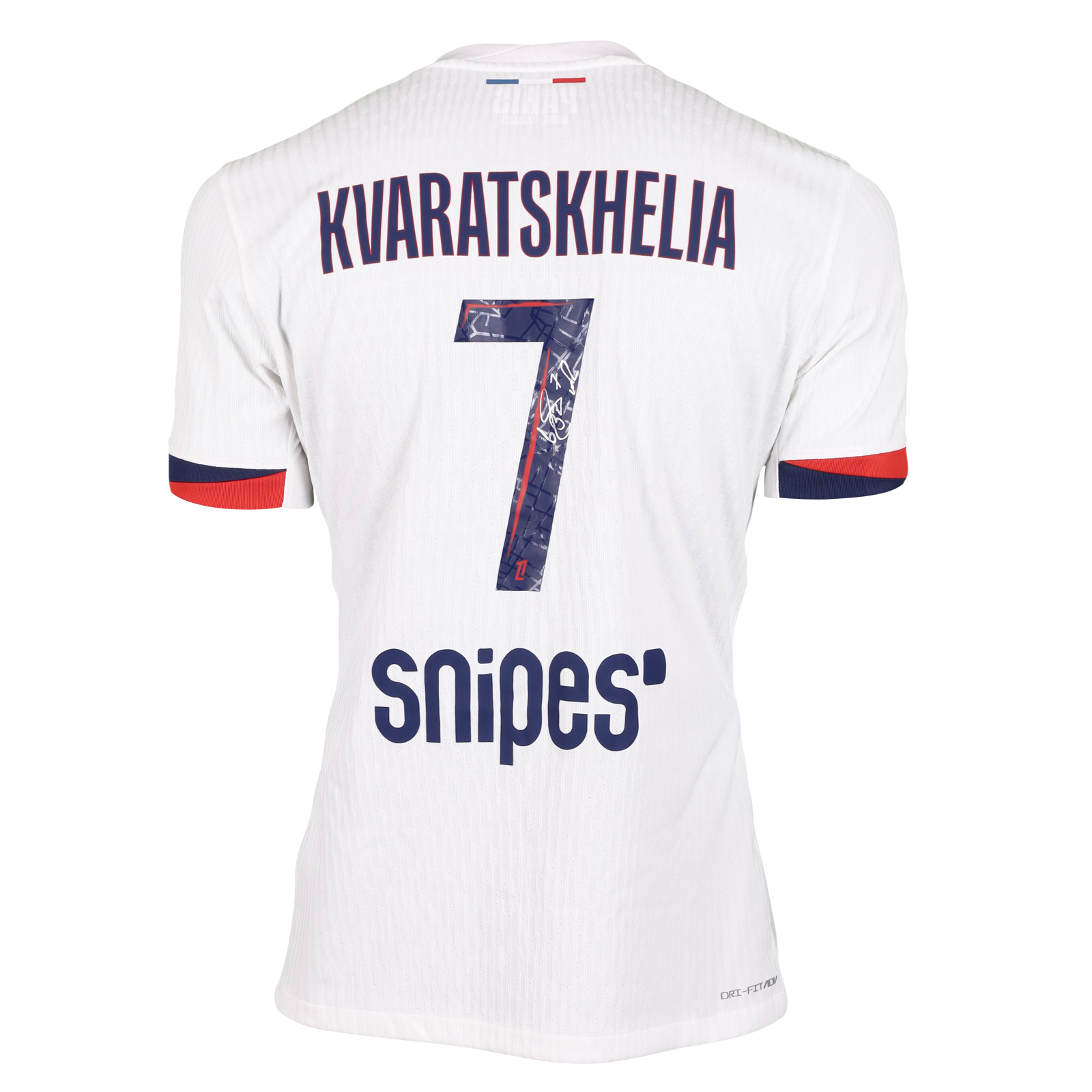 Khvicha Kvaratskhelia Paris Saint-Germain shirt