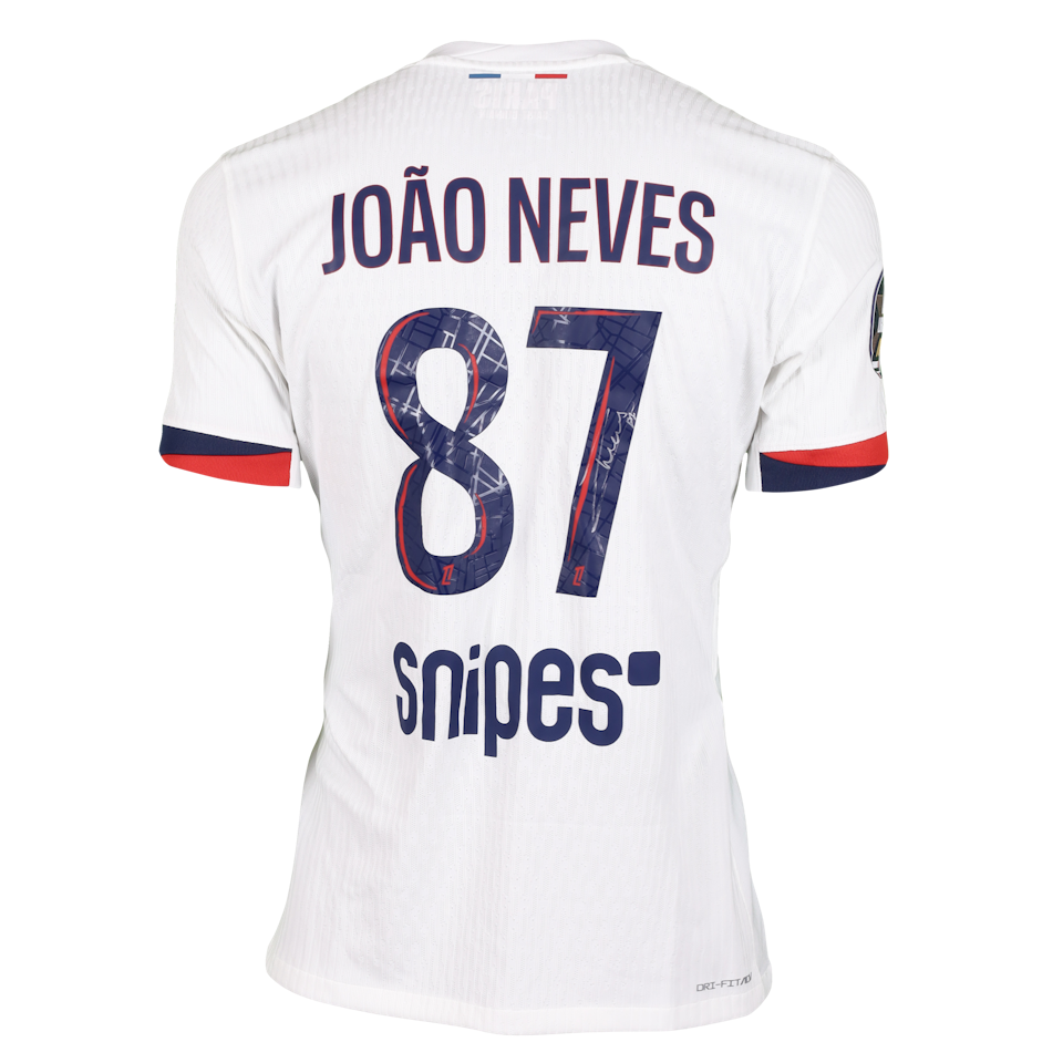 João Neves Paris Saint-Germain camisa.