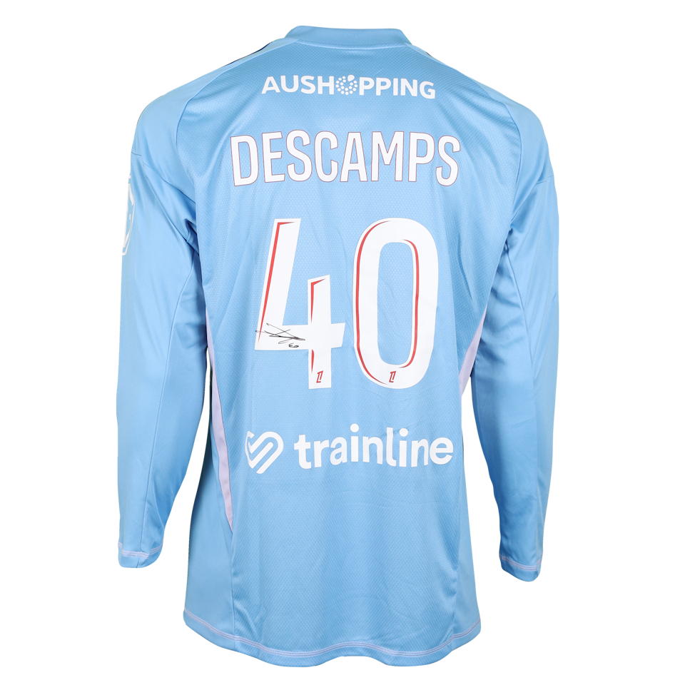Rémy Descamps  Olympique Lyonnais camisa.