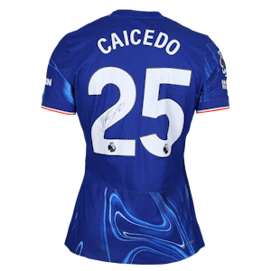 Moisés Caicedo Chelsea shirt