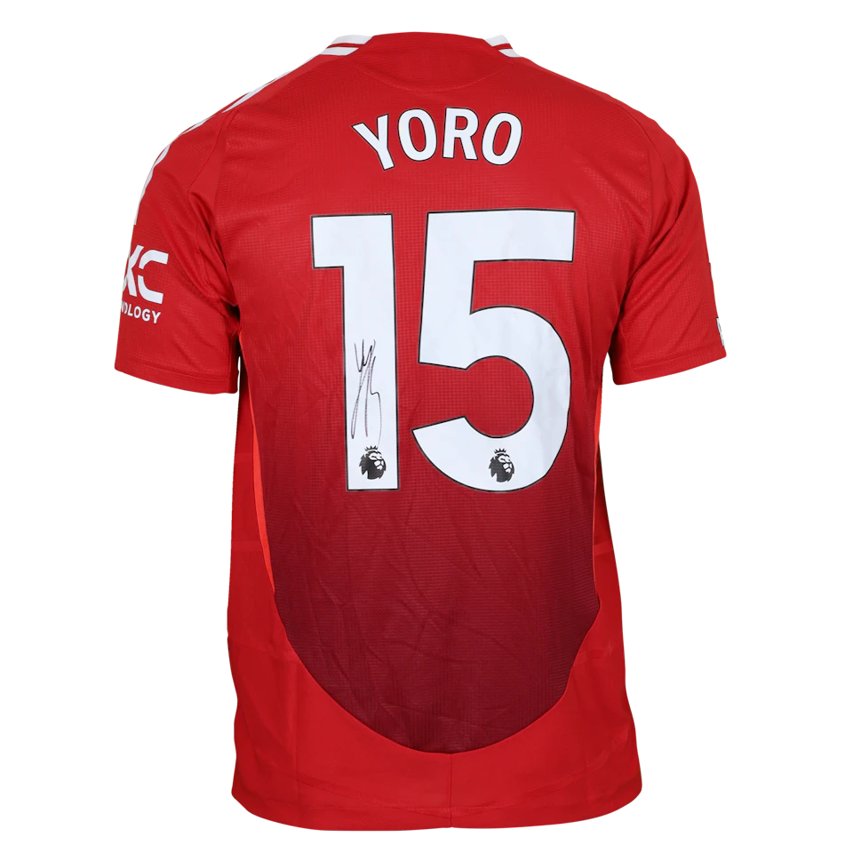 Camiseta Leny Yoro Manchester United
