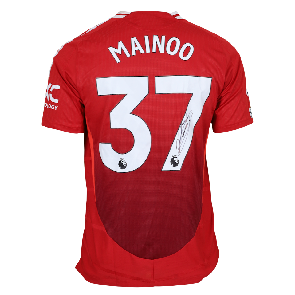 Kobbie Mainoo Manchester United jersey