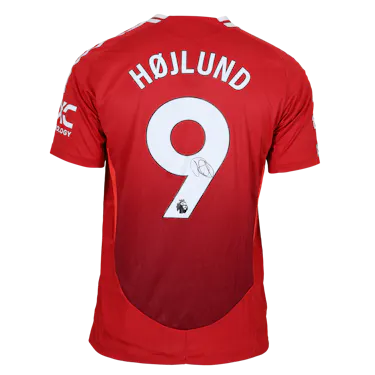Rasmus Højlund Manchester United のシャツ
