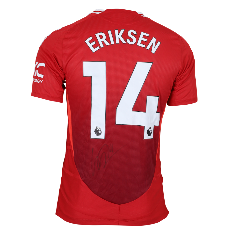 Christian Dannemann Eriksen Manchester United jersey