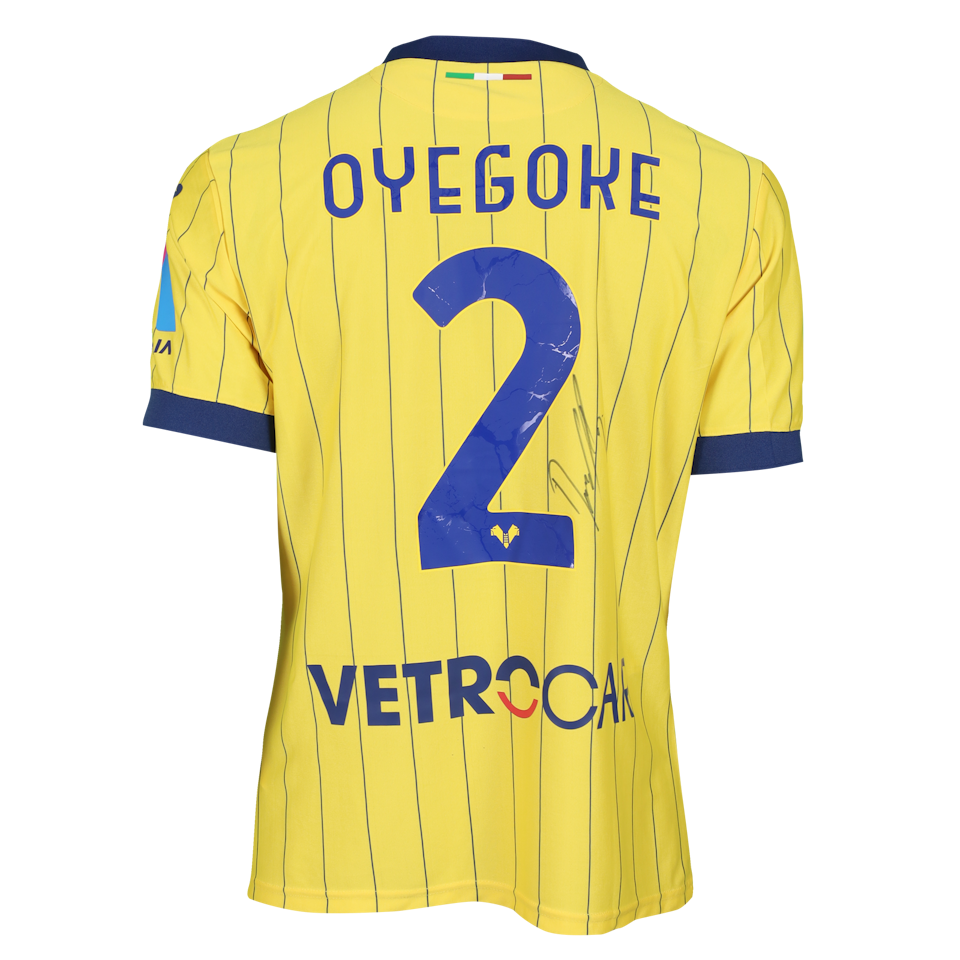Maglia di Daniel Oyegoke (Hellas Verona FC)