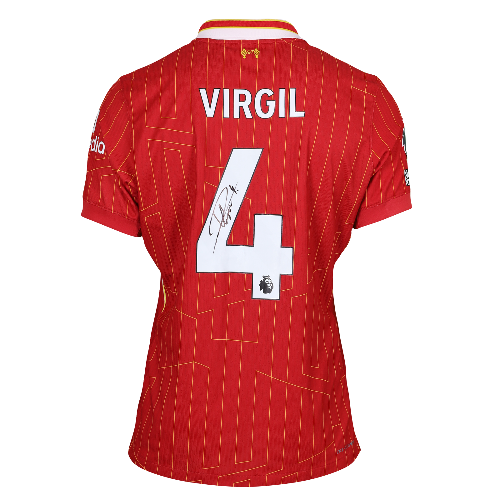 Virgil van Dijk | Liverpool - Arsenal | MatchWornShirt