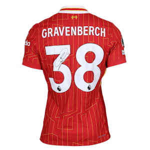 Ryan Gravenberch Liverpool shirt
