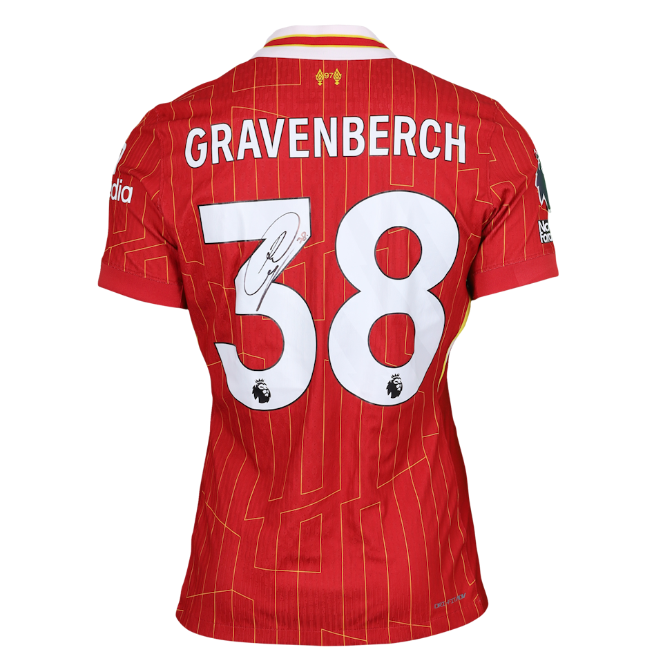 Ryan Gravenberch Liverpool shirt
