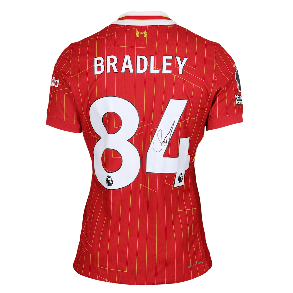 Conor Bradley Liverpool shirt